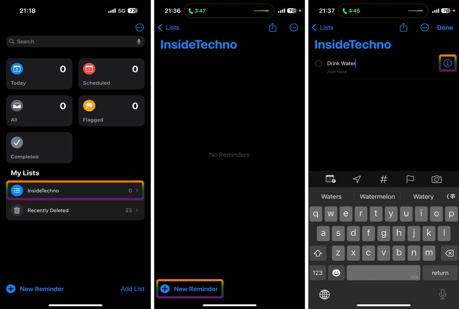Interval Reminders How to Set Hourly Reminders on iPhone and Mac