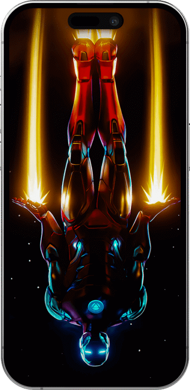 Iron Man Mobile Wallpaper Iron Man Dynamic Island wallpaper