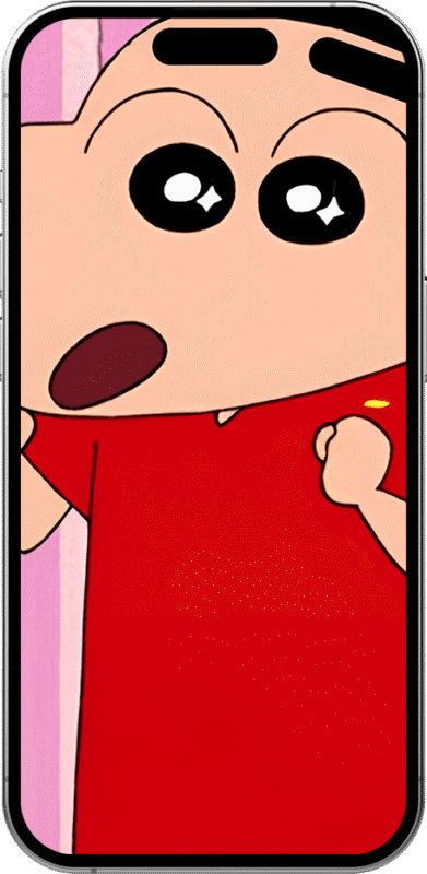Shin-chan Dynamic Island Wallpaper Crayon Shin-chan Dynamic Island wallpaper