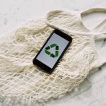 Green Recycling Sign